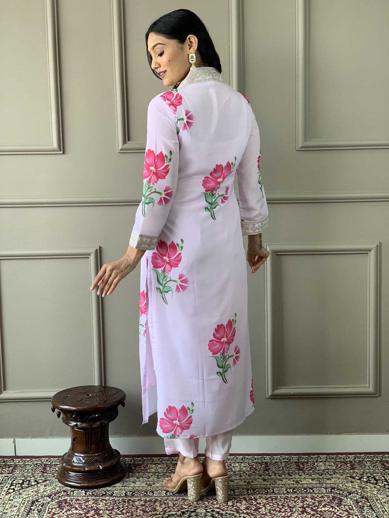 KF 548 Kalaai White Designer Straight Cut Kurti With Bottom Dupatta Wholesale Shop In Surat	